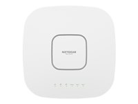 NETGEAR Insight WAX630 - Trådløs forbindelse - Wi-Fi 6 - 2,4 GHz (1 bånd)/5 GHz (2 bånd) - væg/loftsmonterbar WAX630-100EUS