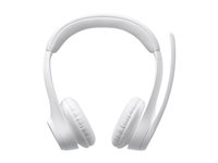 Logitech Zone 300 - Headset - på øret - Bluetooth - trådløs - off-white 981-001417