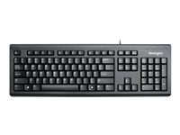 Kensington ValuKeyboard - Tastatur - USB - nordisk - sort 1500109PN