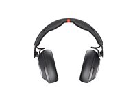 HP Poly Voyager Surround 85 - Voyager Surround 80 series - headset - fuld størrelse - Bluetooth - trådløs - aktiv støjfjerning - USB-C via Bluetooth adapter - sort - Certified for Microsoft Teams Open Office, UC-certificeret, Certified for Microsoft Teams 8G7T8AA