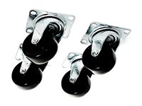 APC - Styrehjulspakke for system (pakke med 4) - for P/N: SMX1000CUS, SMX1500RM2UCNCUS, SMX1500RM2UCUS, SMX2KR2UX145, SMX3KR2UNCX145, SMX750CUS AR7719