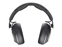 Poly Voyager Surround 80 UC - Voyager Surround 80 series - headset - fuld størrelse - Bluetooth - trådløs - aktiv støjfjerning - USB-C via Bluetooth adapter - sort - Certified for Microsoft Teams Open Office 8G7T9AA