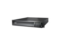 APC Smart-UPS X 750 Rack/Tower LCD - UPS (rackversion) - AC 230 V - 600 Watt - 750 VA - output-stikforbindelser: 8 - 2U - sort SMX750I