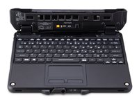 Panasonic FZ-VEKG21L - Tastatur - emmissiv - Robust - bagbelyst - QWERTY - UK - for Toughbook G2 FZ-VEKG21LE