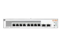 HPE Networking Instant On 1930 8G Class4 PoE 2SFP 124W Switch - Switch - L3 - Administreret - 8 x 10/100/1000 (PoE) + 2 x Gigabit SFP - monterbar på stativ - PoE (124 W) JL681A#ABB