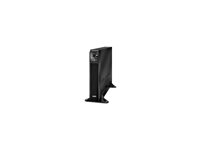 APC Smart-UPS SRT 1500VA - UPS (stativ-monterbar / ekstern) - AC 220/230/240 V - 1500 Watt - 1500 VA - USB, serial - output-stikforbindelser: 6 - PFC - sort SRT1500XLI