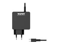 PORT Connect - Retail - strømforsyningsadapter - AC 100-240 V - 65 Watt - Europa 900097B-EU