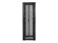 APC NetShelter SX Enclosure with Sides - Rack kabinet - sort - 48U - 19" - TAA-kompatibel AR3357SP