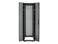 APC NetShelter SX Enclosure Without Sides - Rack kabinet - sort - 42U - 19" AR3300X609