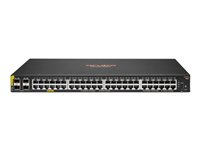 HPE Aruba Networking CX 6000 48G Class4 PoE 4SFP 740W Switch - Switch - L3 - Administreret - 48 x 10/100/1000 (PoE+) + 4 x Gigabit SFP (uplink) - monterbar på stativ - PoE+ (740 W) - for CX 6000 48G Class4 PoE 4SFP 740W Switch R9Y03A#ABB