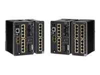 Cisco Catalyst IE3400 Rugged Series - Network Essentials - switch - Administreret - 8 x 10/100/1000 + 2 x Gigabit SFP - DIN monterbar på skinne - DC power IE-3400-8T2S-E