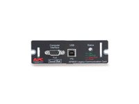 APC Legacy Communications SmartSlot Card - Adapter for fjernadministration - SmartSlot - USB, seriel - sort - for Smart-UPS 1000, 750; Smart-UPS RT 10000VA, 3000, 5000; Smart-UPS X 1000, 1500 AP9620