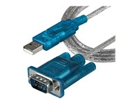 StarTech.com 3ft USB to RS232 DB9 Serial Adapter Cable - M/M - Seriel adapter - USB 2.0 - RS-232 ICUSB232SM3