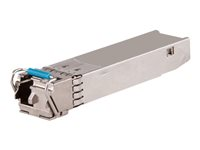 HPE X120 - SFP (mini-GBIC) transceiver modul - 1GbE - 1000Base-LX - LC - for HP 3100; HPE 12504, 3600, 5500, 7506; FlexFabric 1.92, 11908, 12902; FlexNetwork MSR3048 JD119B