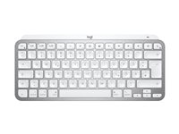 Logitech Master Series MX Keys Mini for Mac - Tastatur - compact - bagbelyst - trådløs - Bluetooth LE - QWERTY - UK - space grey 920-012651