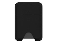 OtterBox Symmetry Series - Omslag til kreditkort - MagSafe-kompatibilitet - kaktuslæder, polyurethan - vanta (sort) 77-98741
