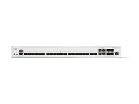 Cisco Catalyst 1300-24XS - Switch - L3 - smart - 24 x 10GBase-X + 4 x combo 10 Gigabit SFP+/RJ-45 - monterbar på stativ C1300-24XS