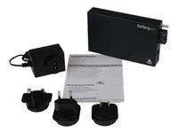 StarTech.com 10/100 Mbps Multi Mode Fiber Media Converter SC - Up to 1.2 miles/2km (ET90110SC2) - Fibermedieomformer - 100Mb LAN - 100Base-FX - RJ-45 / SC multimodus - op til 2 km - 1310 nm - for P/N: ETCHS2U, SVA12M2NEUA, SVA12M5NA ET90110SC2