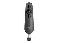 Logitech R500s - Fjernbetjening til præsentation - 3 knapper - mellemgrå 910-006520