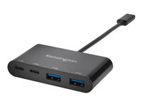 Kensington CH1000 - Hub - 2 x USB 3.1 + 2 x USB-C - desktop K39124EU