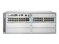 HPE Aruba 5406R 44GT PoE+ / 4SFP+ (No PSU) v3 zl2 - Switch - Administreret - 44 x 10/100/1000 (PoE+) + 4 x 1 Gigabit / 10 Gigabit SFP+ - monterbar på stativ - PoE+ JL003A