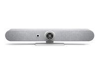 Logitech Rally Bar Mini - Videoconference-enhed - Zoom Certified, Certified for Microsoft Teams - hvid 960-001351