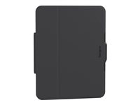 Targus VersaVu - Flipomslag til tablet - plastik - klar, sort - for Apple 11-inch iPad Pro (M4) THZ985GL
