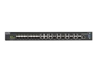 Zyxel XS3800-28 - Switch - L2+ - Administreret - 4 x 10GBase-T + 16 x 10 Gigabit SFP+ + 8 x kombo 10 Gigabit SFP+ - monterbar på stativ XS3800-28-ZZ0101F