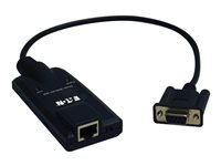 Eaton Tripp Lite Series Serial Server Interface Module for B064- Series KVM Switches - KVM-forlænger - op til 50 m - for P/N: B064-016-02-IPH, B064-016-04-IPH, B064-032-01-IPH, B064-032-02-IPH, B064-032-04-IPH B055-001-SER