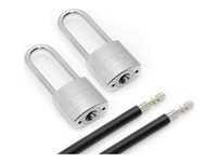 Multibrackets M Anti-theft - Tyverisikringslås - krom 7350022730137