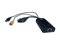 APC KVM 2G SERVER MODULE, DVI WITH VIRTUAL MEDIA AND CAC - KVM-forlænger - USB - TAA-kompatibel - for P/N: KVM0108A, KVM0116A, KVM0216A, KVM1116P, KVM-BN001 KVM-DVIVMCAC