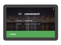 Logitech Tap Scheduler Purpose-Built Scheduling Panel for Meeting Rooms - Videoconference-enhed - Certified for Microsoft Teams, Zoom Certified - grafit 952-000091