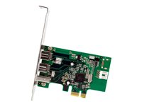 StarTech.com 3 Port 2b 1a 1394 PCI Express FireWire Card Adapter - 1394 FW PCIe FireWire 800 / 400 Card (PEX1394B3) - FireWire adapter - PCIe - FireWire 800 - 2 porte + 1 x FireWire - for P/N: BNDTB10GI, BNDTB210GSFP, BNDTB310GNDP, BNDTB410GSFP, BNDTB4M2E1, BNDTBUSB3142 PEX1394B3