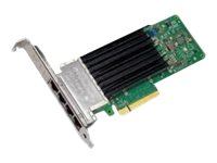 Intel X710-T4L - Customer Kit - netværksadapter - PCIe - 10Gb Ethernet x 4 - for PowerEdge R440, R650, R6525, R740, R740xd, R750, R7515, R7525 540-BCSD