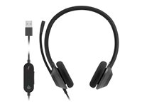 Cisco Headset 322 - Headset - på øret - kablet - USB-A - carbon-sort HS-W-322-C-USB