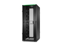 APC NetShelter SX Gen 2 - Rack kabinet - 1991 H x 800W x 1070D mm, med Sides - gulvstående - sort - 42U - 19" - TAA-kompatibel - for P/N: SMT1000RM1U, SMT750RM1U, SRTL10KRM4UT, SRTL5KRM2UI-HW, SRTL5KRM2UT-HW, SRTL8KRM4UT AR3180B2