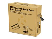 Multibrackets M Universal Cable Sock Touch Fastener - Kabelorganisator - sort 7350022732858