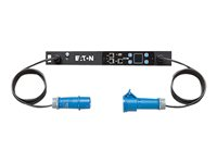 Eaton ePDU G3 In-Line Monitored - Strømovervågningsenhed (rackversion) - AC 230 V - 7 kW - Ethernet, RS-232 - output-stikforbindelser: 1 - 0U - sort EILB13