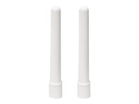 Cisco Meraki Dual-Band Omni Antenna (4/7 dBi Gain) Set - Antenne - 4 dBi, 7 dBi - omni-directional (pakke med 2) - for Cisco Meraki MR62, MR66, MR72 Cloud Managed 802.11ac Outdoor AP MA-ANT-20