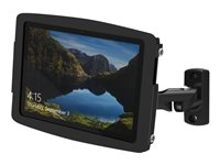 Compulocks Surface Pro 3-7 Space Enclosure Swing Wall Mount - Indelukke - Anti-Theft - for tablet - låsbar - højglansaluminium - sort - vægmonterbar - for Microsoft Surface Pro 3, Pro 4, Pro 5, Pro 6, Pro 7, Pro 7+ 827B540GEB