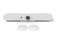 Logitech Rally Bar Mini - Videoconference-enhed - Zoom Certified, Certified for Microsoft Teams - hvid 960-001351