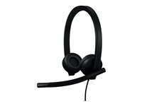 Logitech H570e - Headset - på øret - kablet - USB-C - Certified for Microsoft Teams 981-001431
