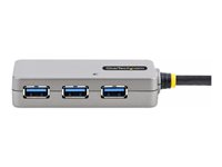 StarTech.com USB Extender Hub, 10m USB 3.0 Extension Cable with 4-Port USB Hub, Active/Bus Powered USB Repeater Cable, Optional 20W Power Supply Included - USB-A Hub w/ ESD Protection (U01043-USB-EXTENDER) - Hub - 4 x USB 3.2 Gen 1 - desktop U01043-USB-EXTENDER