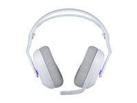 Logitech G G522 - Headset - fuld størrelse - Bluetooth / LIGHTSPEED - trådløs, kablet - USB-A, USB-C - hvid 981-001550