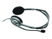 Logitech Stereo Headset H110 - Headset - på øret - kablet 981-000271