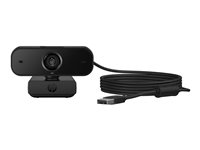 HP 435 - Webcam - panonering / hældningsvinkel - farve - 2 MP - 1920 x 1080 - audio - USB 2.0 77B10AA#ABB