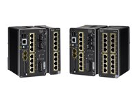 Cisco Catalyst IE3300 Rugged Series - Network Essentials - switch - Administreret - 10 x 10/100/1000 + 2 x SFP - DIN monterbar på skinne - DC power IE-3300-8T2S-E