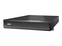 APC Smart-UPS X 48V External Battery Pack Rack/Tower - Batterihus (rackversion) - 2 x batteri - Blysyre - 864 mAh - 2U - sort - for P/N: AR3106, AR3106SP, SMX1000C, SMX1500RM2UC, SMX1500RM2UCNC, SMX750C, SMX750CNC SMX48RMBP2U