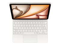 Apple Magic Keyboard - Tastatur og folio-kasse - med trackpad - Apple Smart connector - QWERTY - dansk - for 10.9-inch iPad Air (4. generation, 5. generation); 11-inch iPad Air (M2, M3) MDFV4DK/A