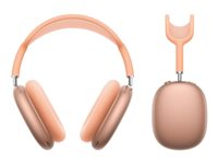 Apple AirPods Max - 2. generation - hovedtelefoner med mik. - fuld størrelse - Bluetooth - trådløs - aktiv støjfjerning - orange MWW73DN/A